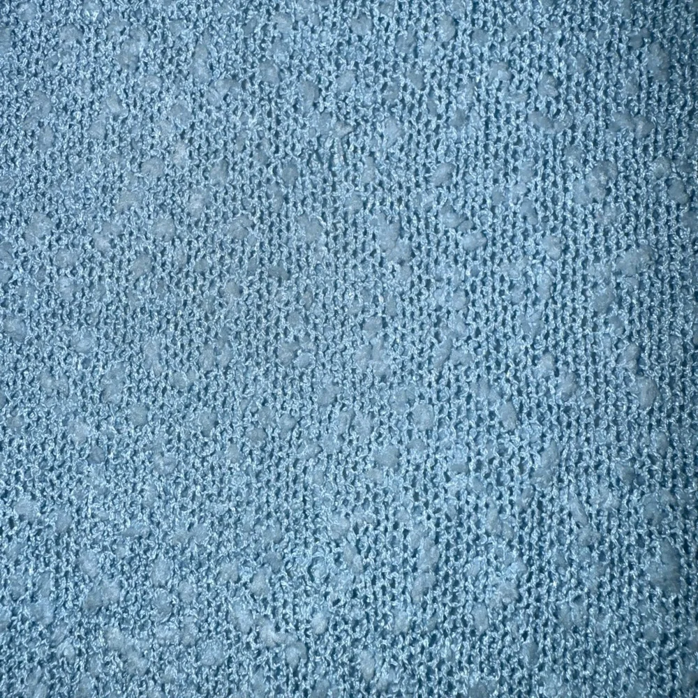 Mommyknows Light Blue Off-Shoulder Knitted Maxi Dress - Picture 2 of 7